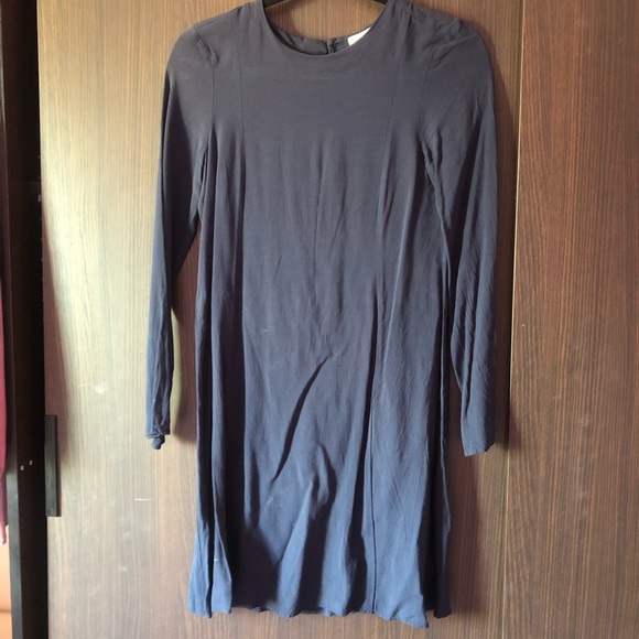 H&M navy elegant dress - Picture 1 of 4